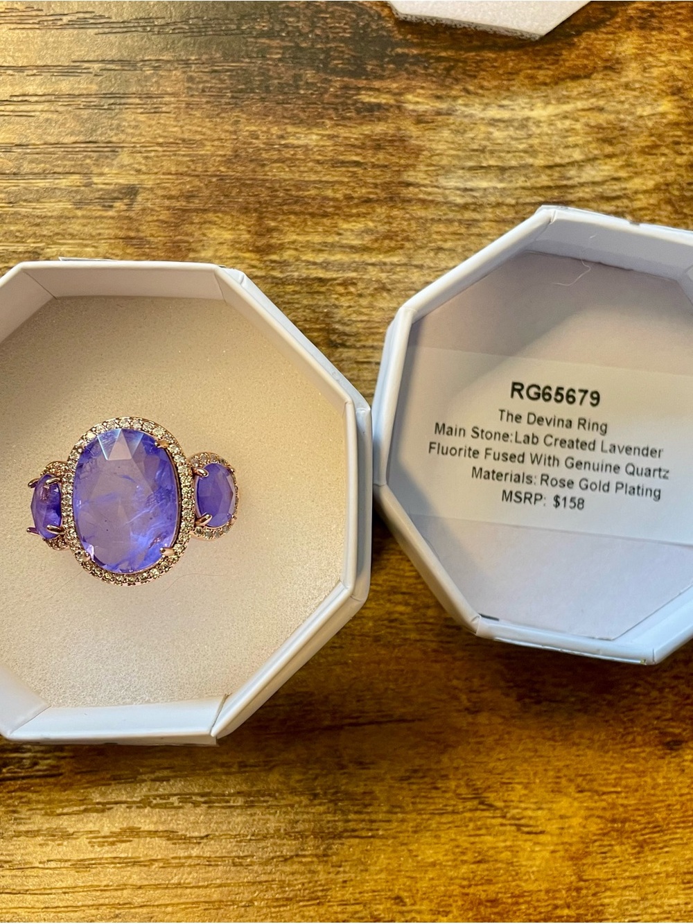 Bomb Party 2025 Resort Wear - Devina Ring - Rose Gold